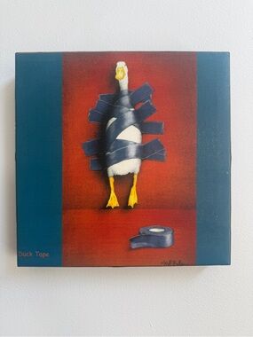 “Duck Tape" by California-based artist Will Bullas - Art